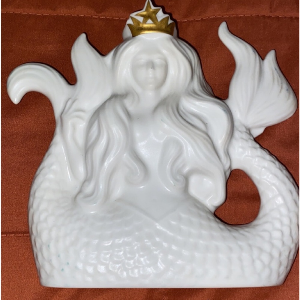 Starbucks Siren Mermaid Ceramic Sculpture Statue 2016 Limited Edition